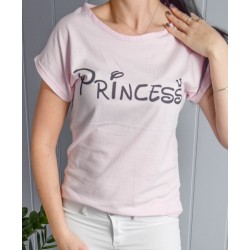 T-shirt Princess różowa XL
